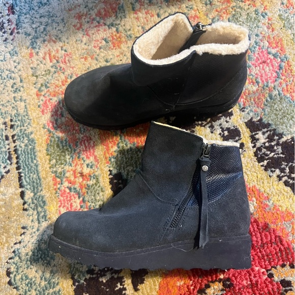 Bearpaw Megan Suede Water blue size 8 - Picture 1 of 6